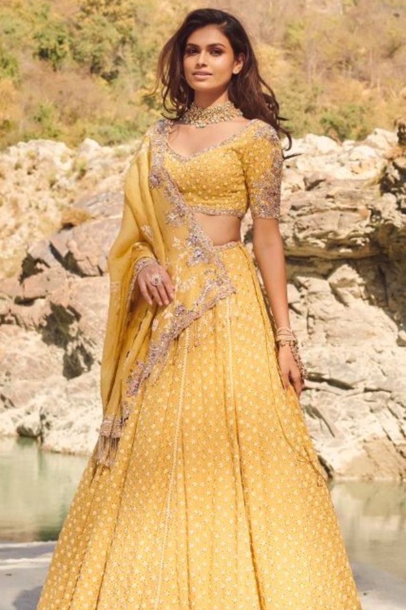 ADELINE CHIFFON LEHENGA SET