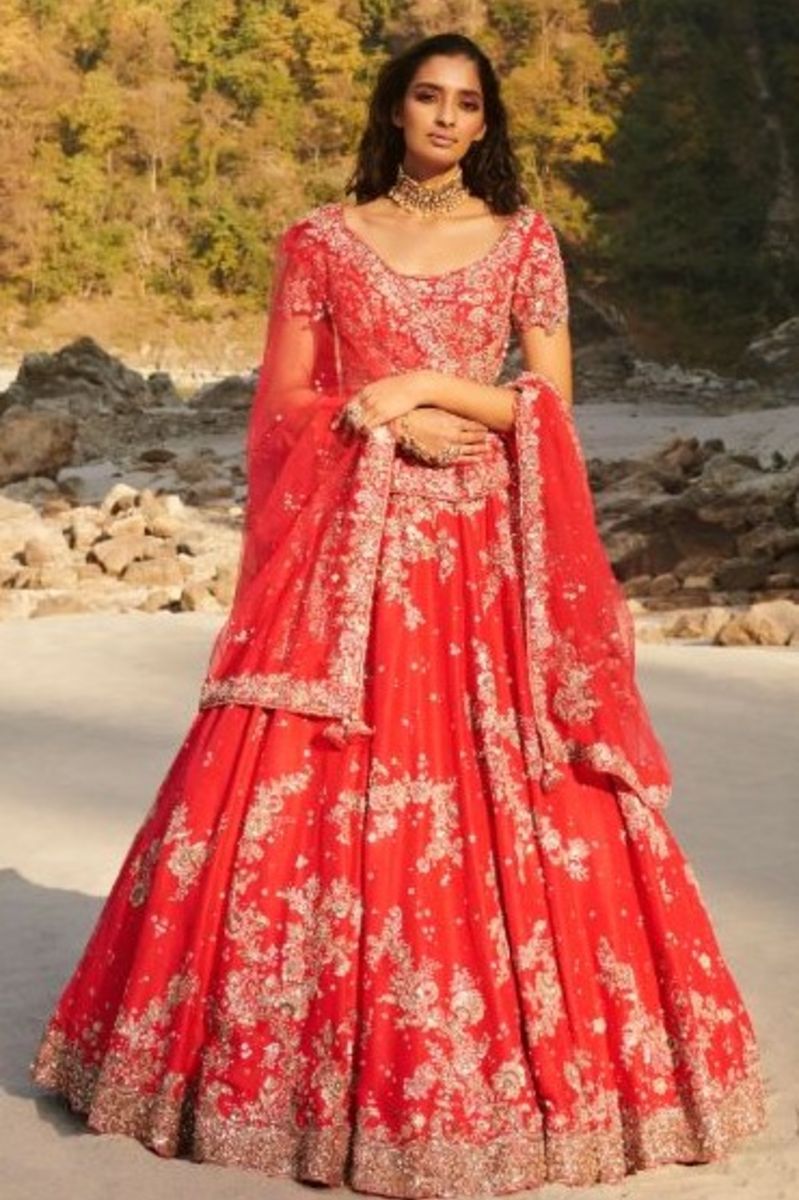 NYRAH SILK LEHENGA SET