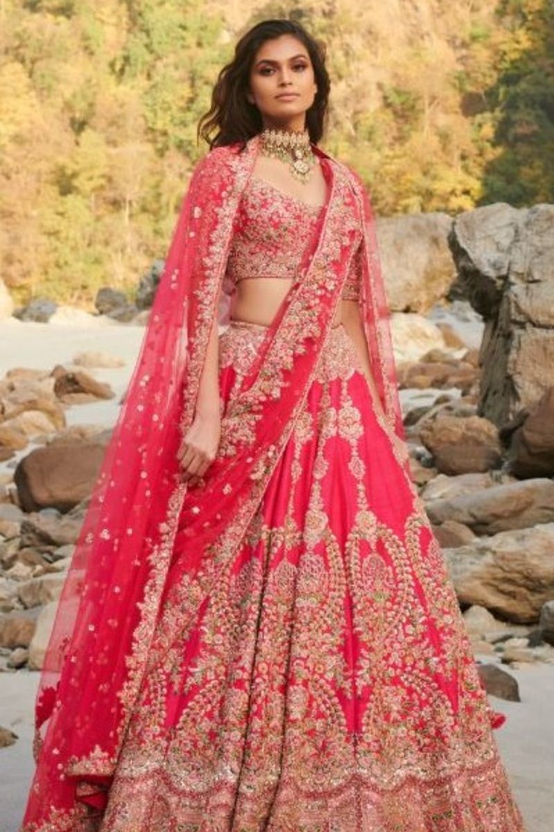 DEBORAH SILK LEHENGA SET