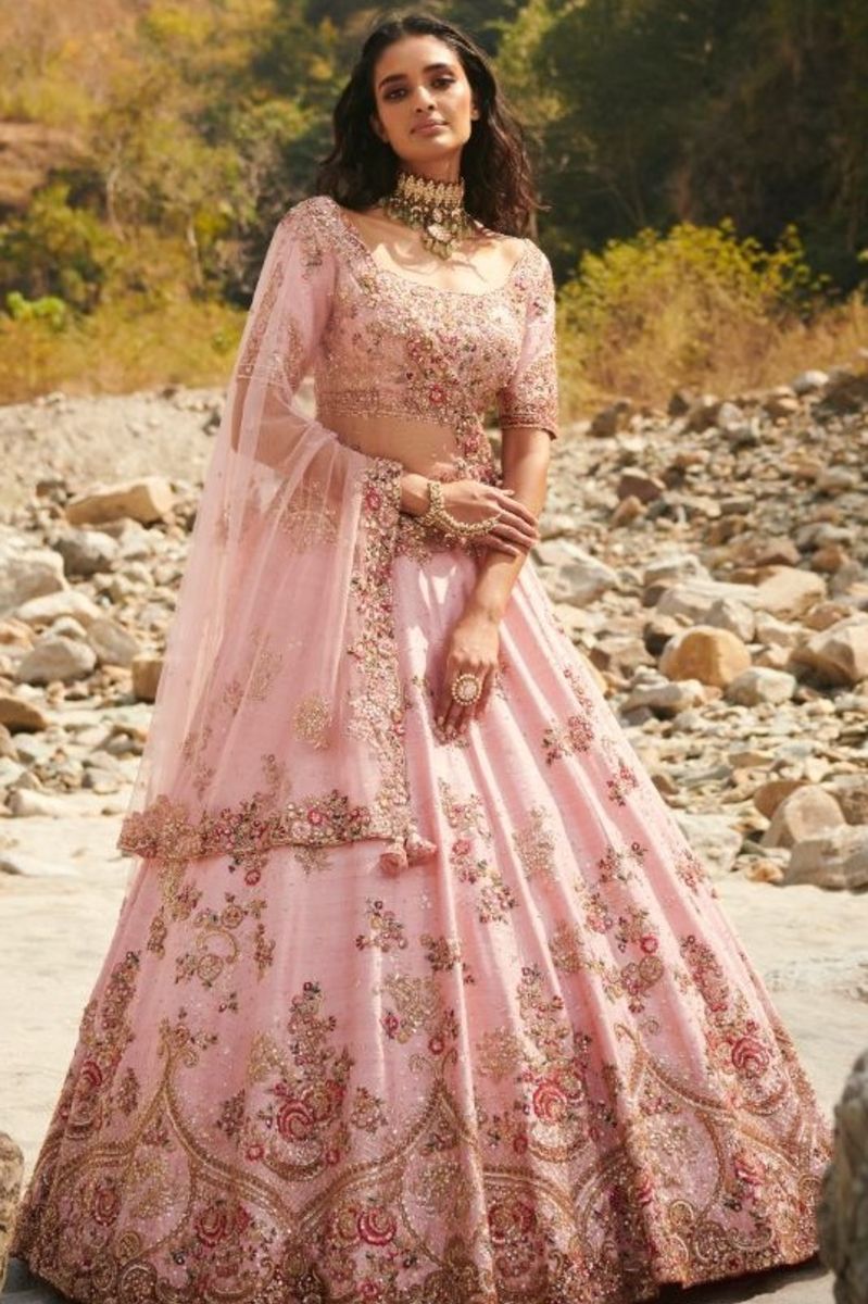 RUBENE SILK LEHENGA SET