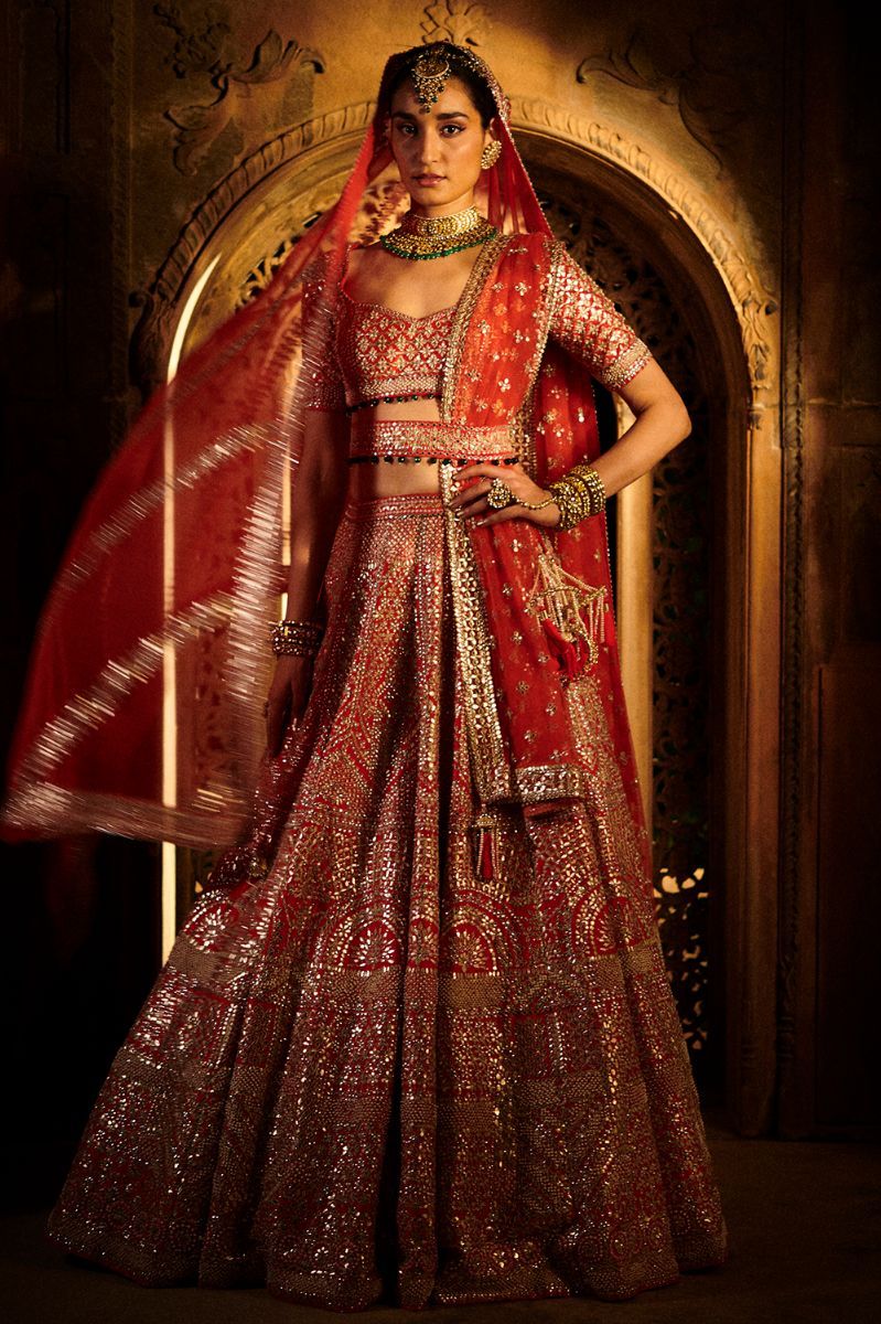 GOTTA PATTI LEHENGA