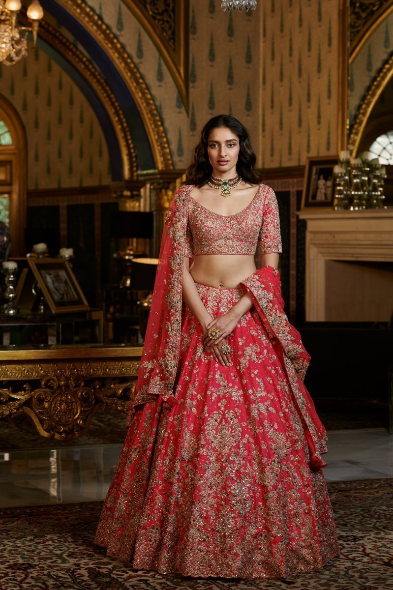 ARIA RAW SILK LEHENGA SET