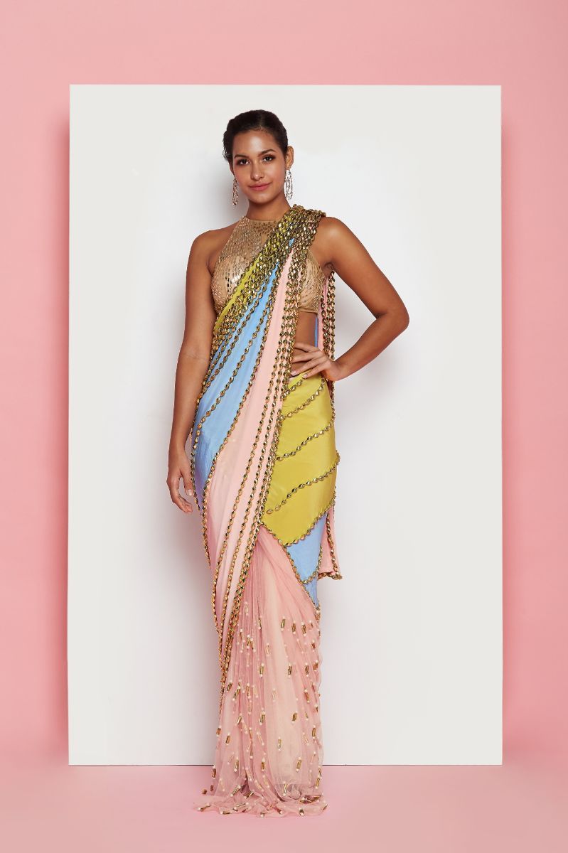 ROCK N ROLLA SAREE SET